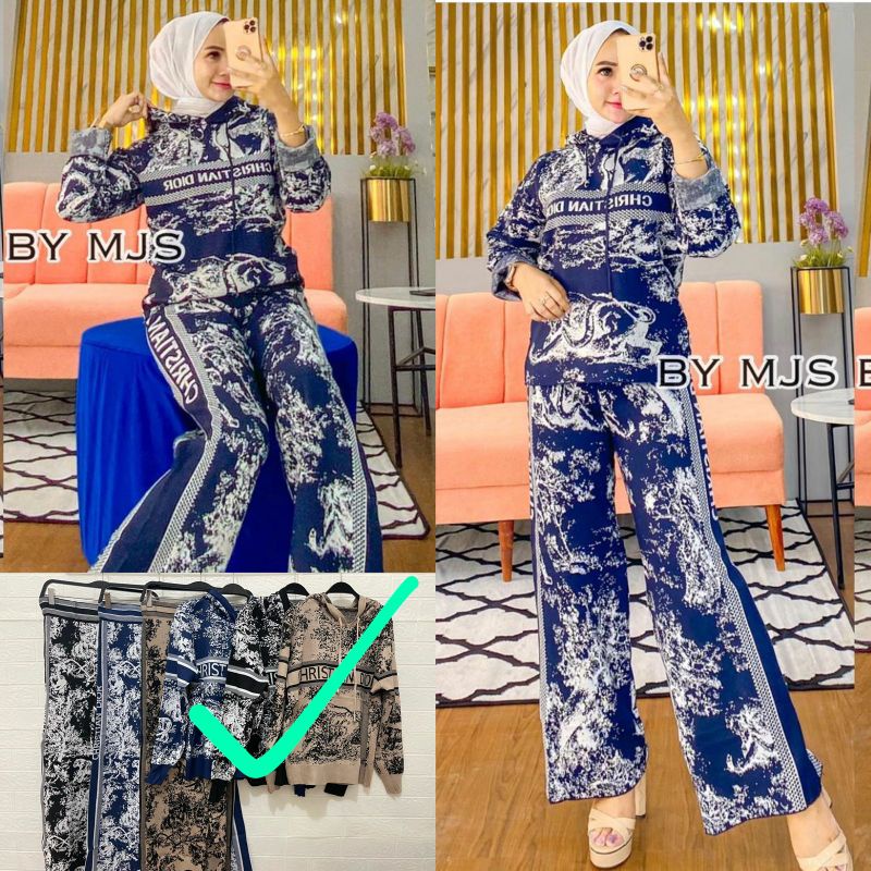 SETELAN RAJUT DIOR PREMIUM RAJUT BANGKOK / ONE SET RAJUT IMPORT BKK