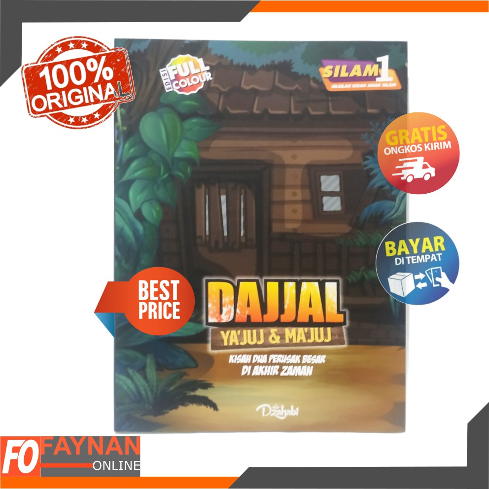 Buku Dajjal Yajuj & Majuj Adz Dzahabi Kisah Dajjal untuk Anak
