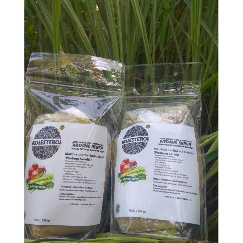 

Jamu instan untuk menurunkan KOLESTEROL