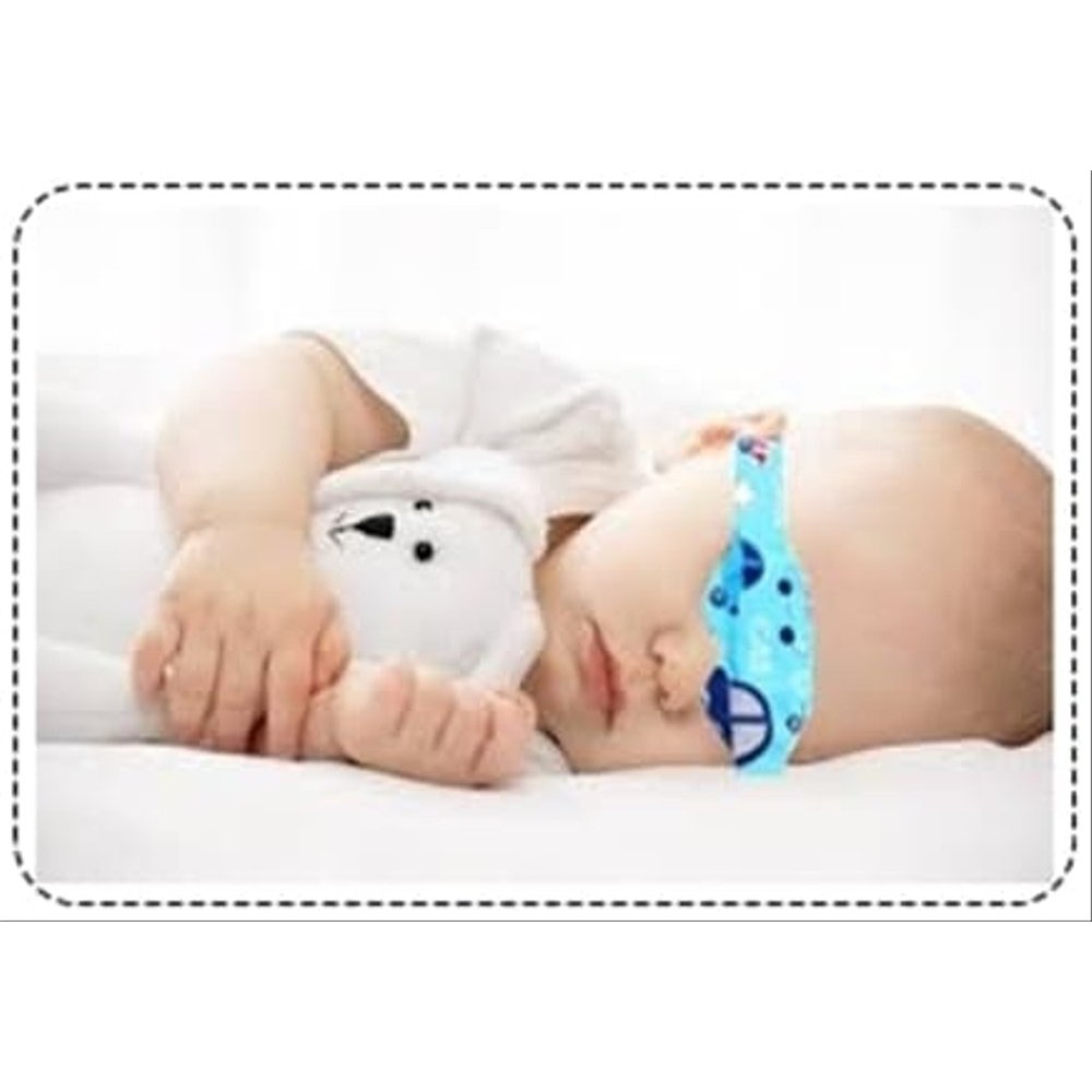 kacamata jemur bayi / eyemask baby protector