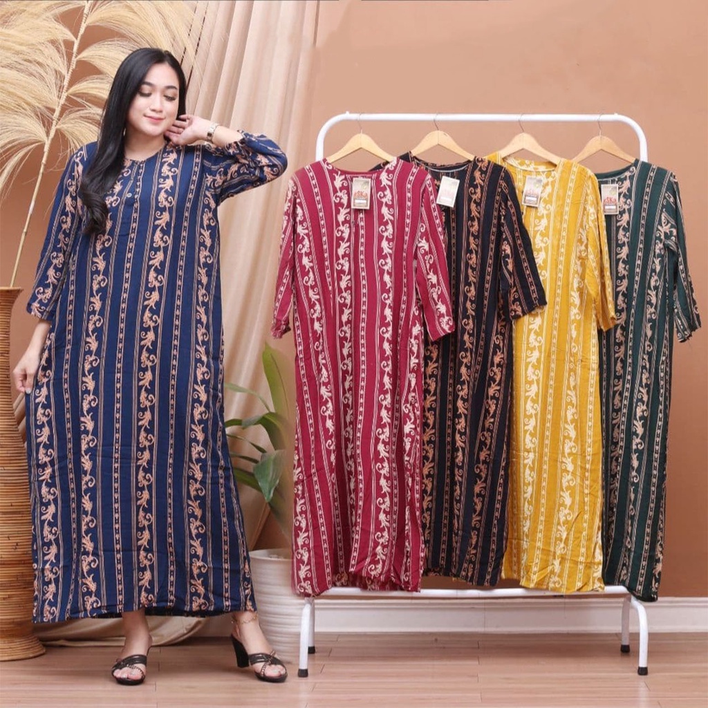 DASTER PANJANG BUSUI - DADA KANCING PANJANG SEMATA KAKI KEKINIAN ADEM MURAH LENGAN PANJANG-CBT - Toraja