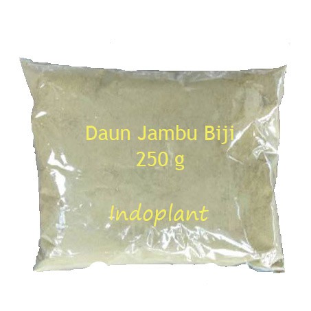 Bubuk Daun Jambu Biji 250 g Simplisia Serbuk Murni Psidium guajava