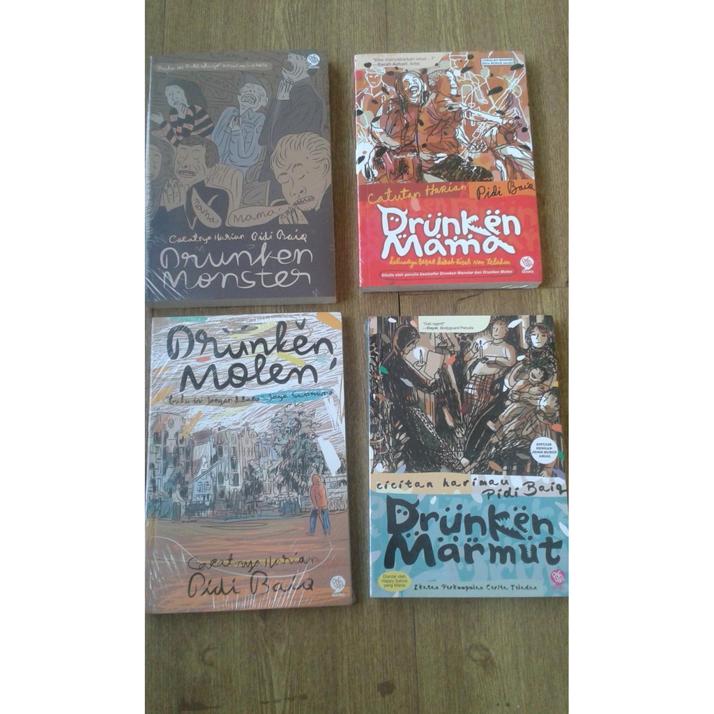 Paling Murah Paket Drunken Monster 4 Buku