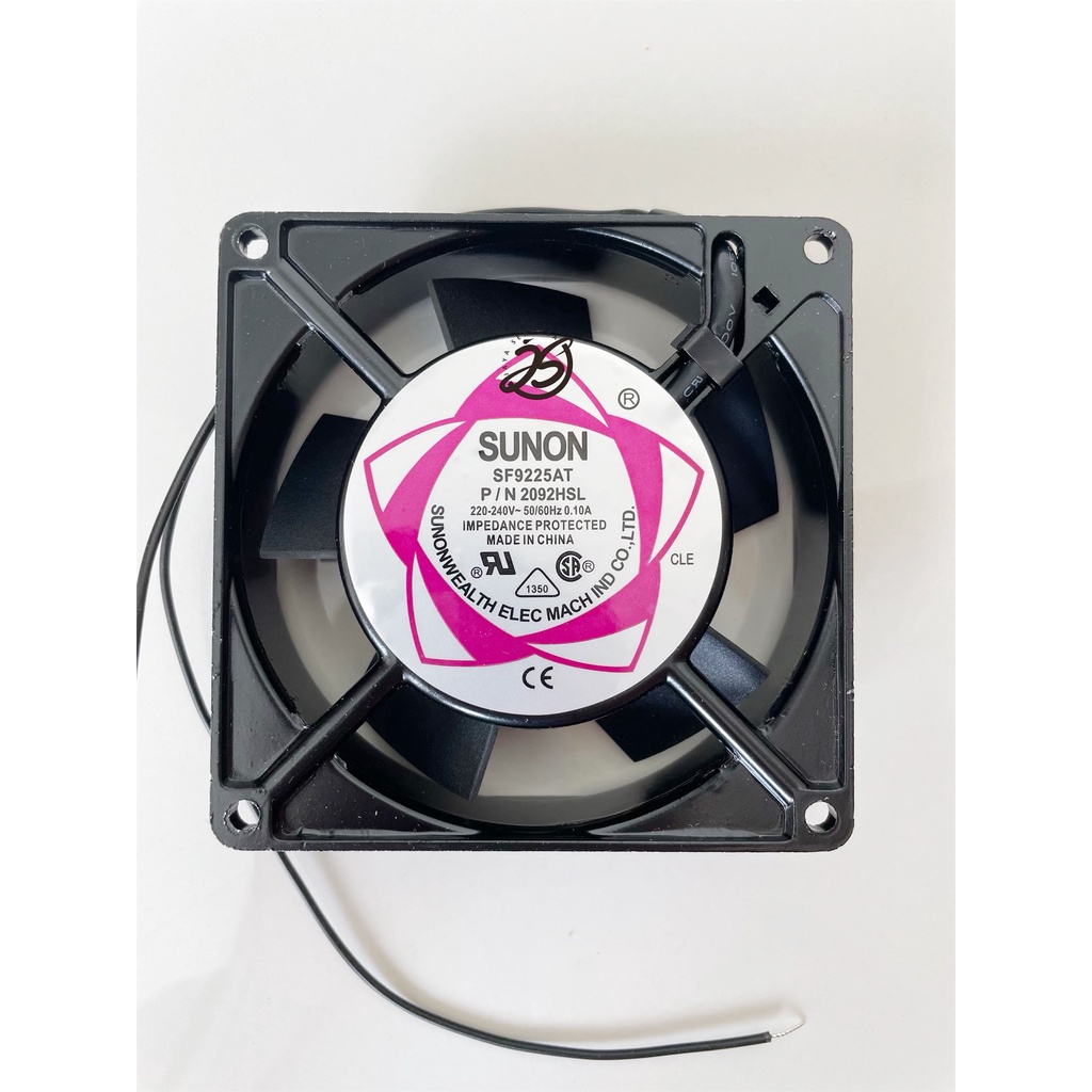 FAN 220V AC 9 X 9cm KIPAS AC 220V 9cm BODY BESI 9X9cm KIPAS AC 220V 9 cm FAN ups