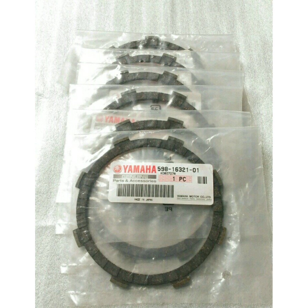 Kampas Kopling Rx King 1 Set 6 Pcs Ori Japan Bagus