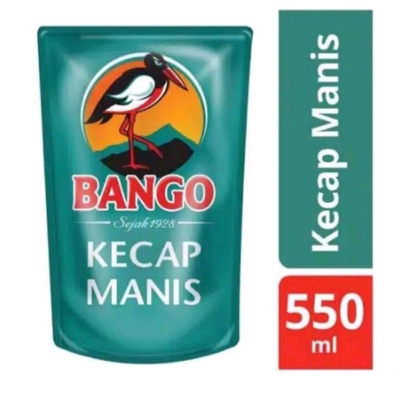 

Kecap Bango 550ml Kemasan Ekonomis [Refill]