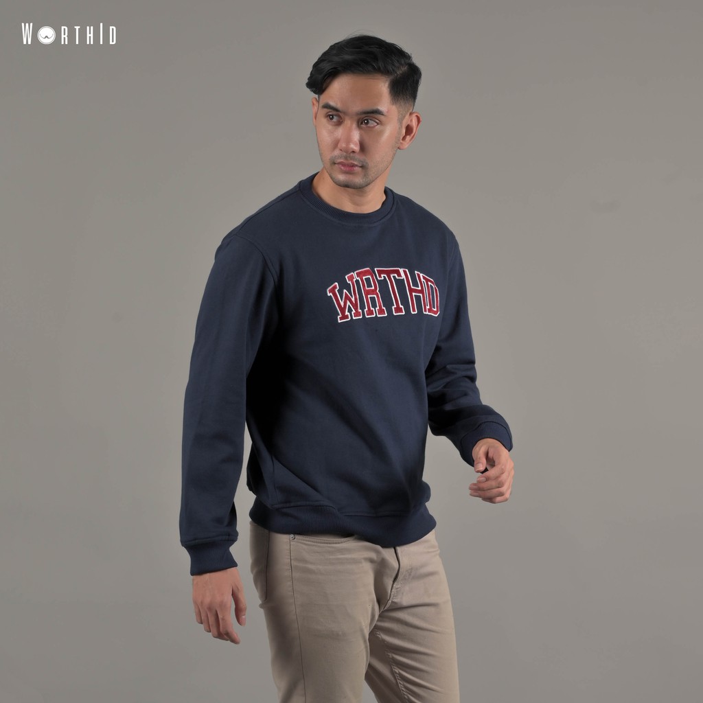 WORTH ID Sweatshirt Crewneck Griffin NAVY