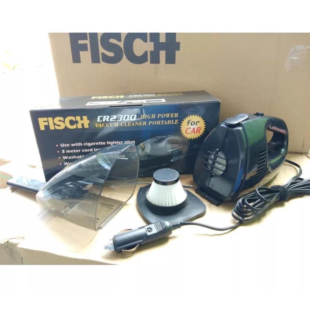 FISCH Vacuum Cleaner Rumah Mobil Handheld Mini Penyedot Debu Nirkabel Praktis Dan Serbaguna