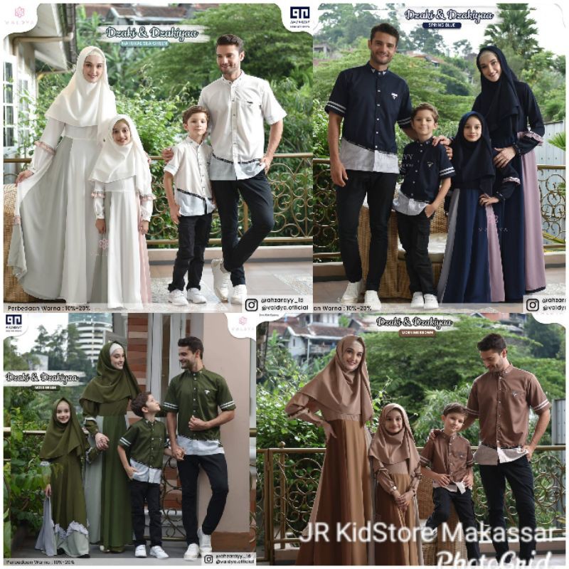 (READY STOCK) GAMIS COUPLE DZAKIYAA BY AHZARAYY VALDYA/ IEDSERIES/GAMIS COUPLE/KOKO COUPLE/FAMSET