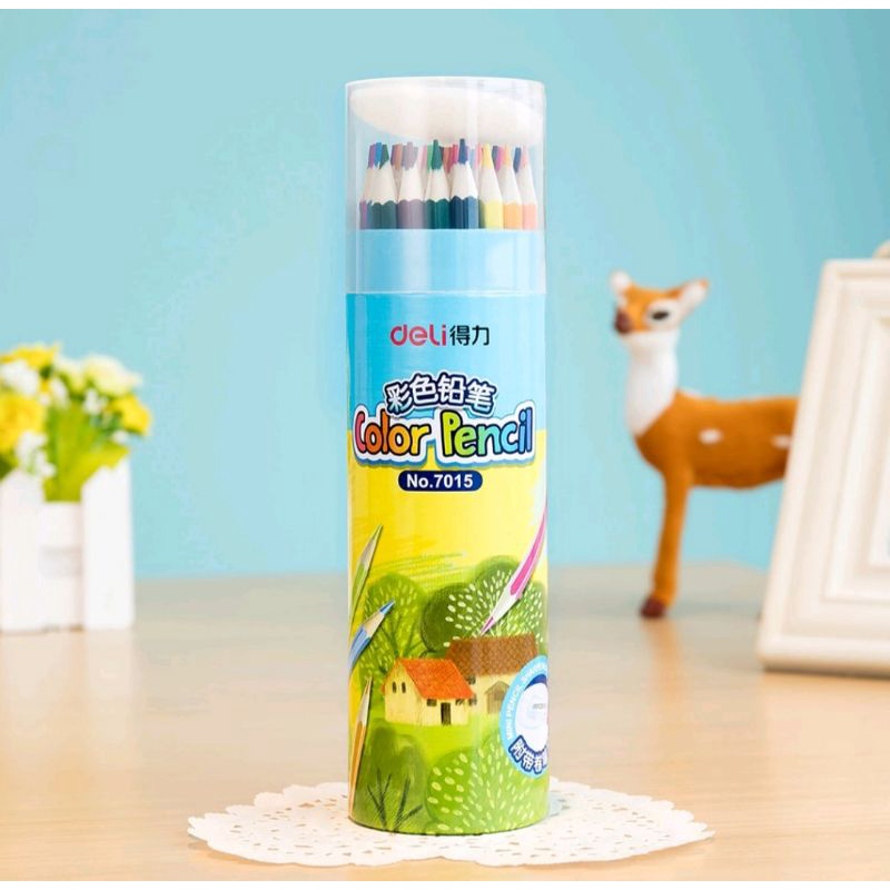 

DELI PENSIL WARNA 24C