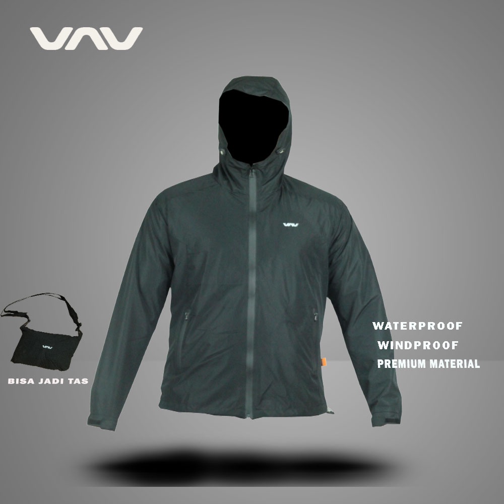 Jaket Outdoor Pria Wanita Running Hiking Waterproof Windproof Premium