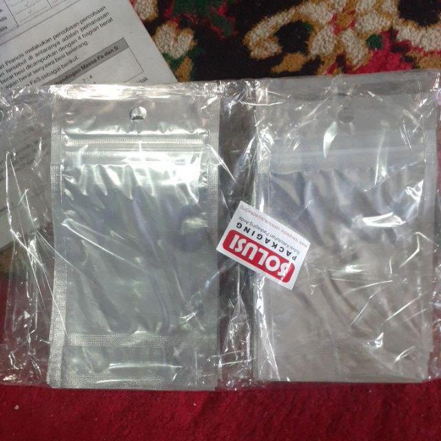 Sachet Transmetz Silver 20 Gram Zipper Kpack Kemasan Masker Bubuk Kopi