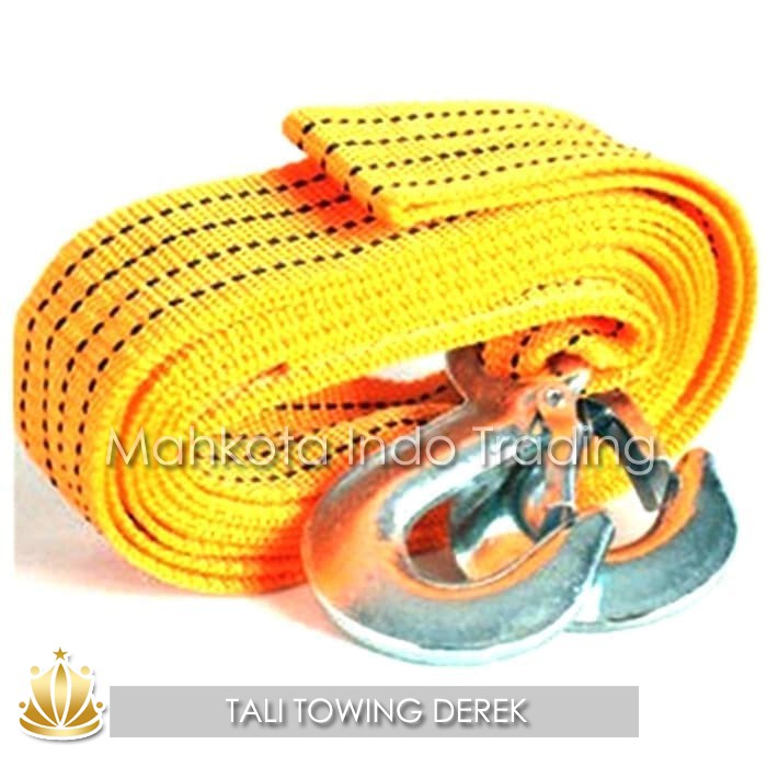 Tali towing derek mobil car towing rope 3 meter 3 ton