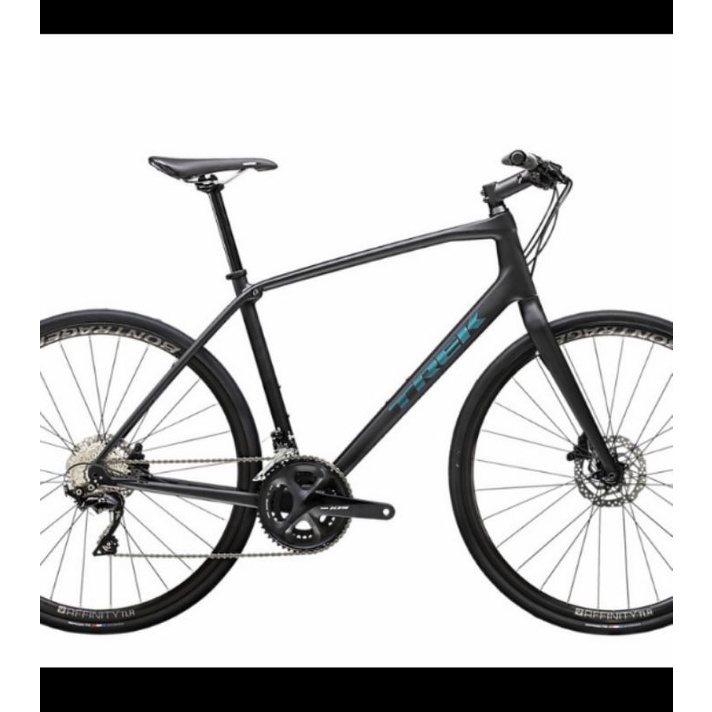 Sepeda Hybrid - Hybrid Bike Trek FX Sport 6 Carbon Disc (2021)