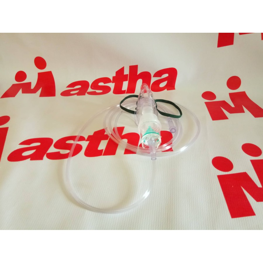 Masker Nebulizer Anak + tempat Obat Mask With Chamber Pediatri Gea