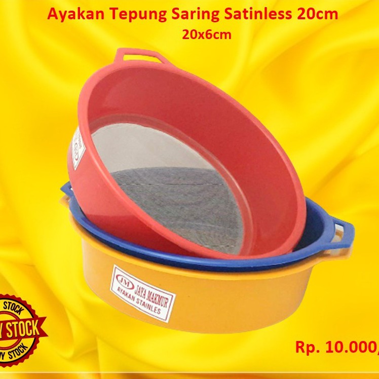 Ayakan Tepung Saring Stainless