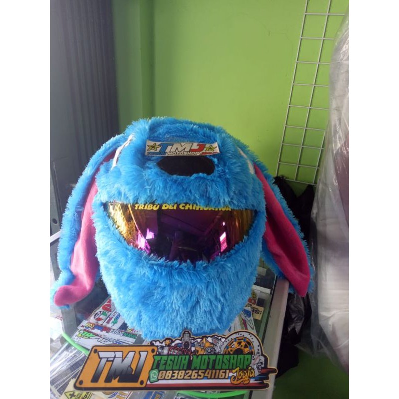 COVER HELM STICH BONEKA HELM