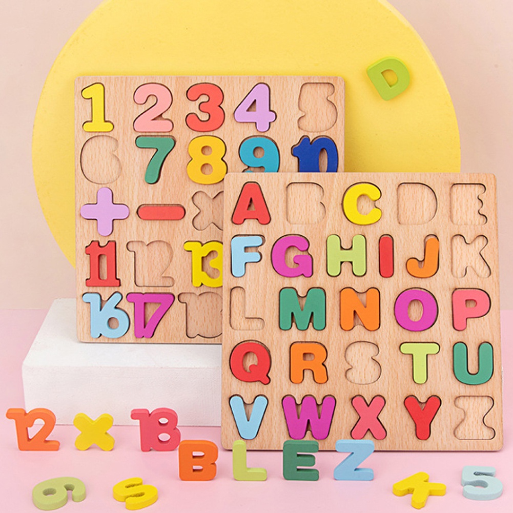 Number Alphabet Puzzle | Mainan Puzzle Edukasi Anak Kayu | Mainan Edukasi Anak 2-3-4-5-6 Tahun Laki Laki | Mainan Terbaru 2022