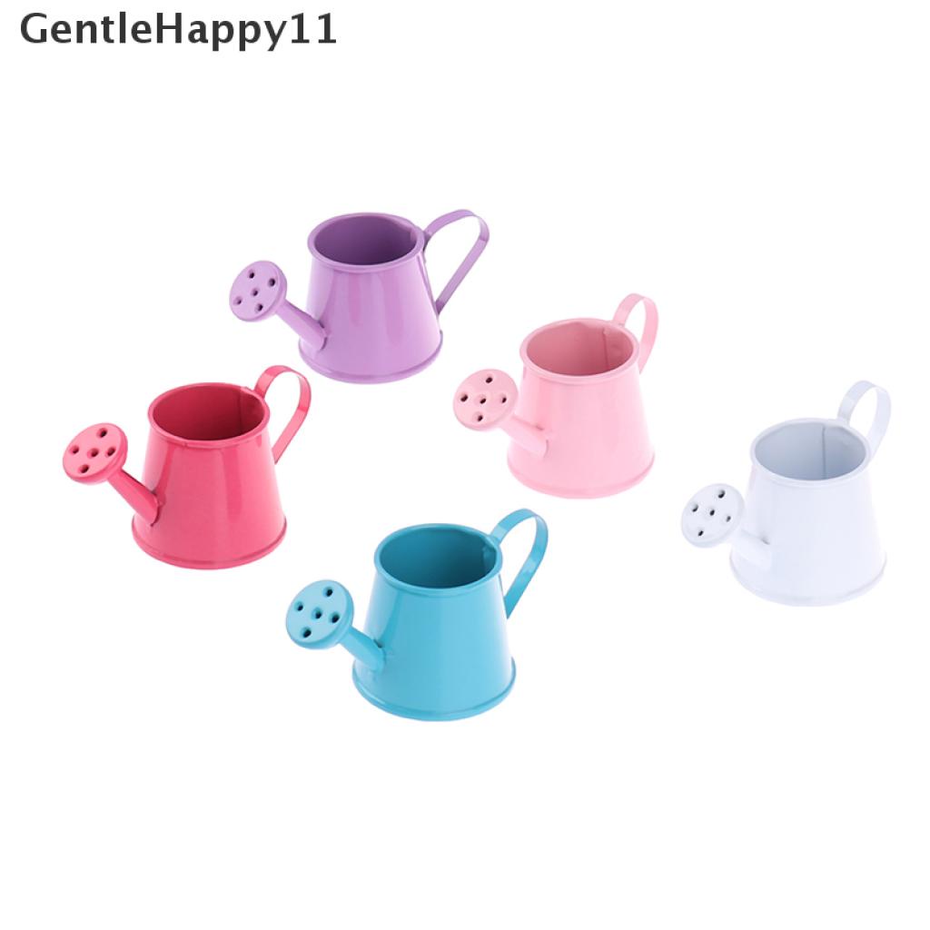 Gentlehappy 1Pc Miniatur Penyiram Tanaman Bahan Metal Skala 1 / 6 1 / 12 Untuk Dekorasi Rumah Boneka