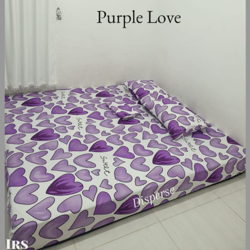 SALE 8.8 SPREI HOMEMADE purple love| pink beat love| paw patrol| grey triangle| sprei lol paris