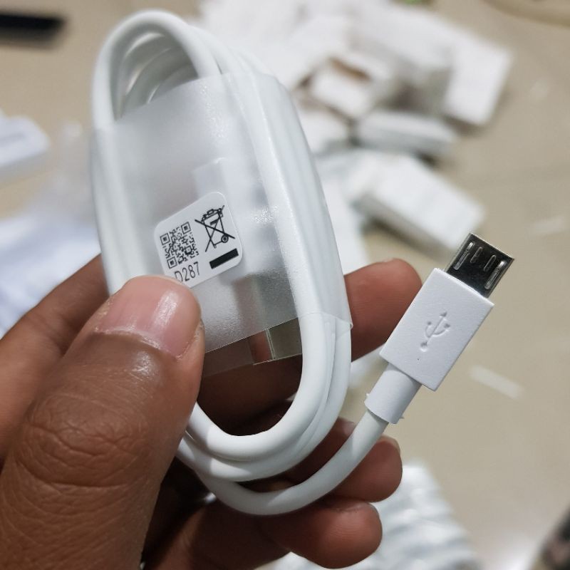 Kabel Data Fast Charging Oppo ORIGINAL 100% Micro USB ORI