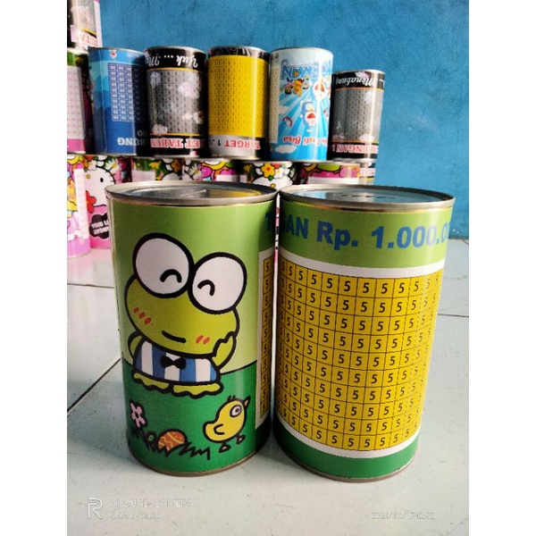 CELENGAN TARGET 1 juta pecahan 5k [ KARAKTER KROPI ]