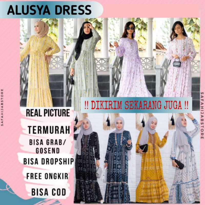 ALUSYA HOMEY DRESS BUSUI