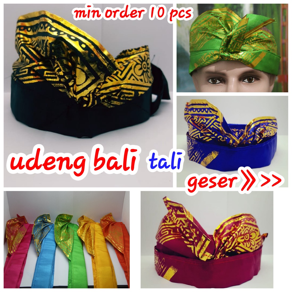 udeng bali tali iket praktis tinggalpakai all size dewasa MIN ORDER 10 PCS