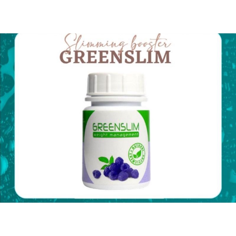 TURUN 2KG DALAM 1MINGGU - GREEN SLIM - IMPORT MALAYSIA (METABOLISM BOOSTER)(KAPSUL DIET)