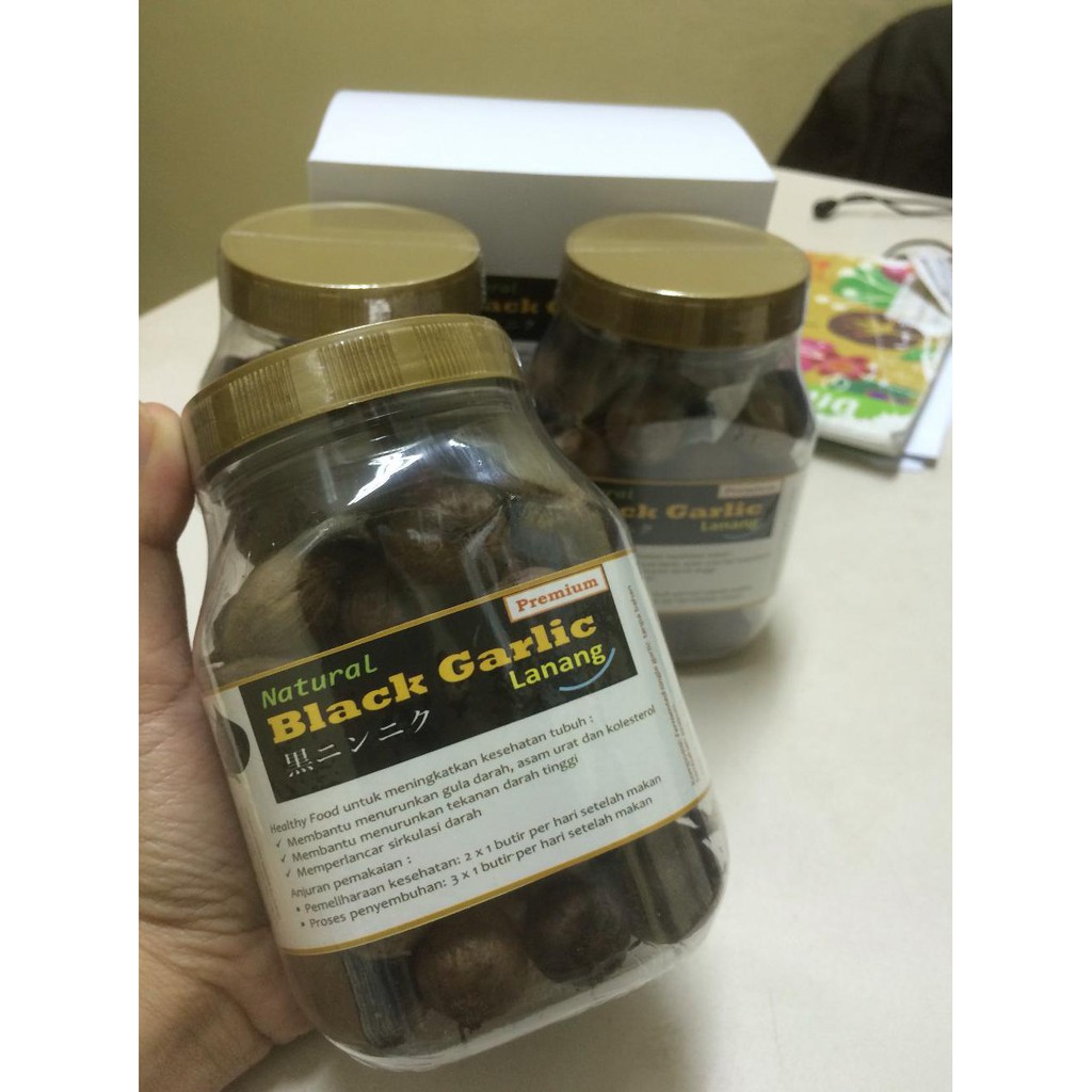 

Hot! Black Garlic Lanang By Bppt Ukuran Besar