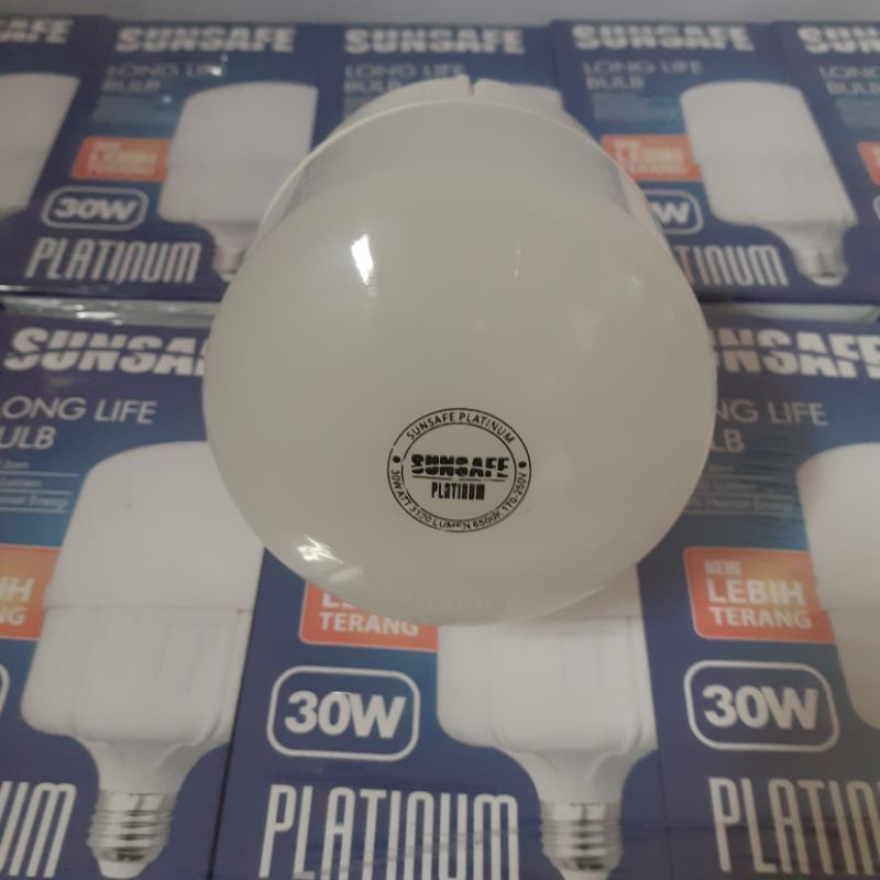Lampu LED 30 Watt Sunsafe Platinum, Lampu LED Bohlam 30 Watt