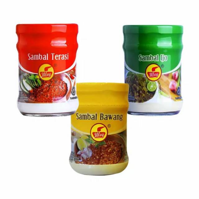 

ULEG SAMBAL TERASI // SAMBAL IJO // SAMBAL BAWANG 190GRAM