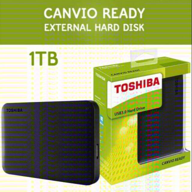 Hardisk Eksternal Toshiba 1Tb
