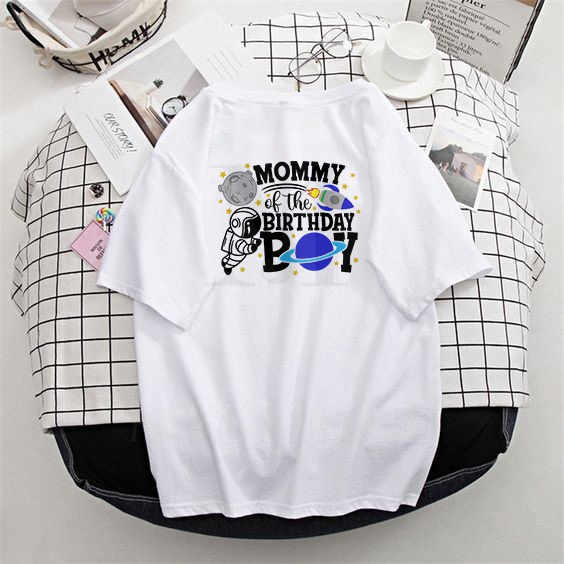 MYSTIQUE.ID-BAJU KAOS MOMMY OF BIRTHDAY T-SHIRT LUCU DAN AESTHETIC