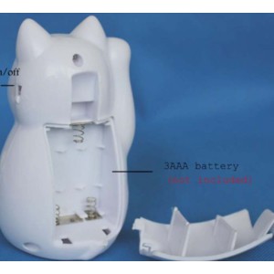 SH Fortune Lucky Cat Infrared Sensor Welcome Electronic Doorbell