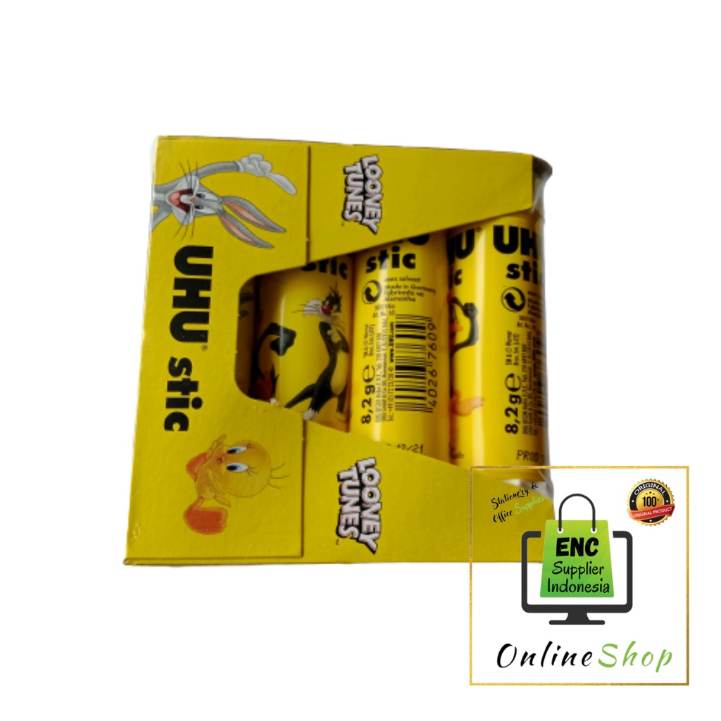 

uhu 1 buah Lem Stick Kecil 8.2 gr uhu lem putar per pcs - enc.sup