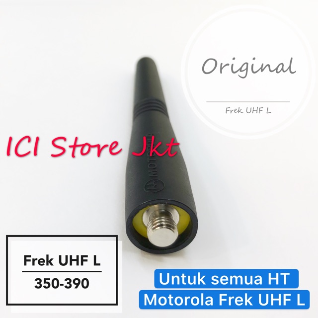 Antena HT Motorola Frek UHF L 350-390 Original