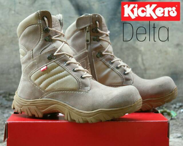 KICKERS EXELENT SAFETY BOOT HIGH KULIT