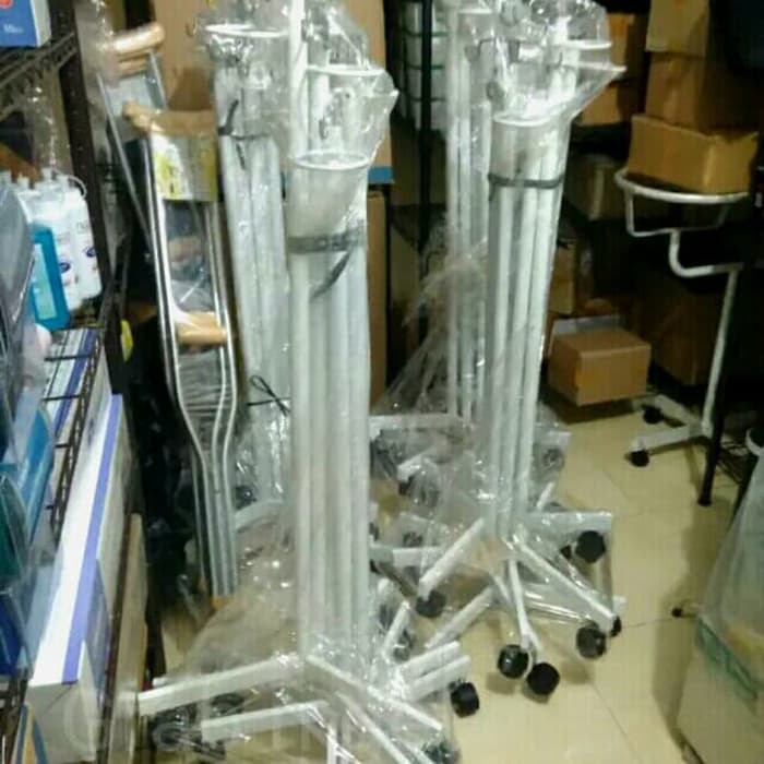 Tiang Infus Kaki 3 / Tiang Infus CAT / Tiang Infus Lokal