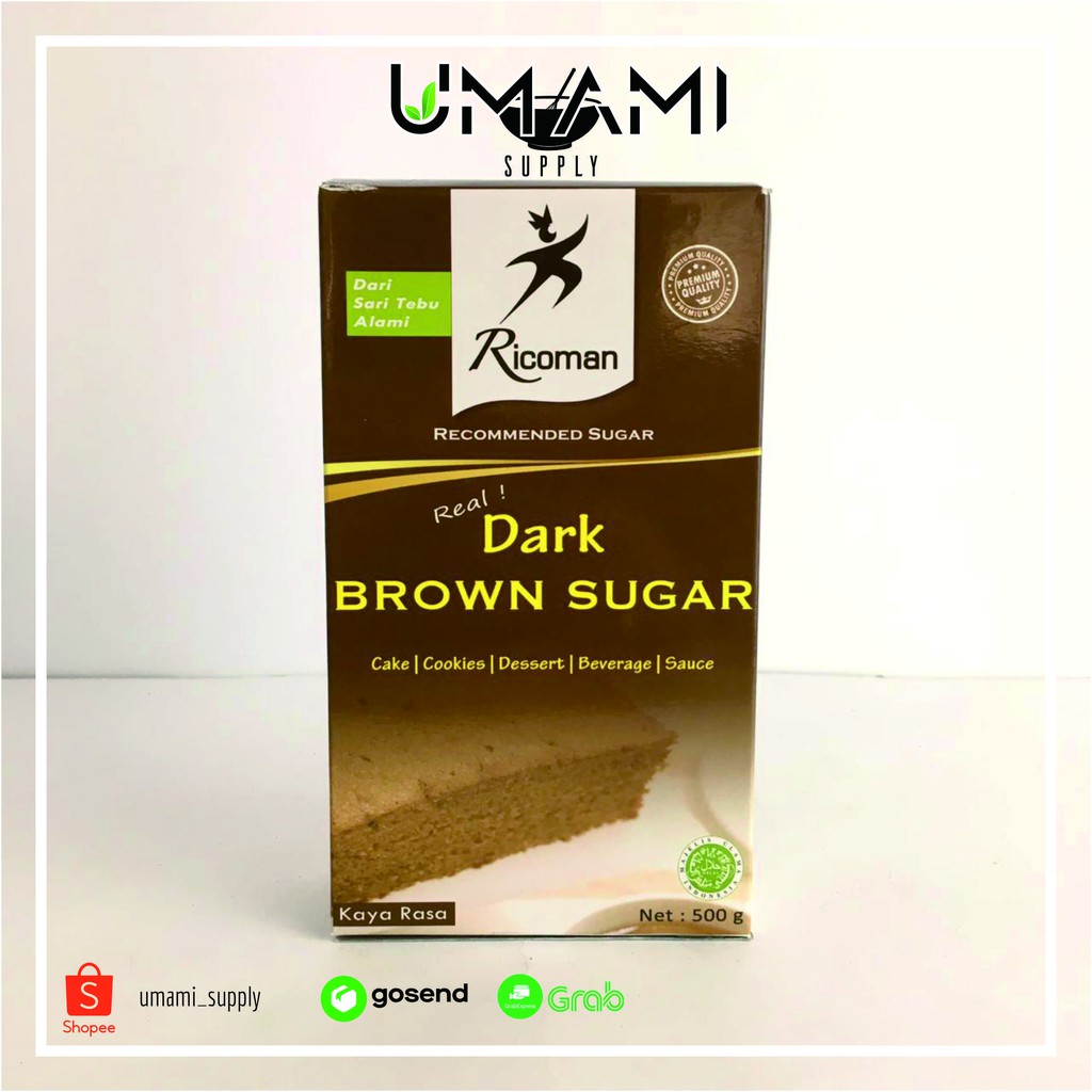 

Ricoman - Dark Brown Sugar - 500gr