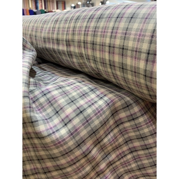 Kain Kotak Kotak Seragam Ellessa