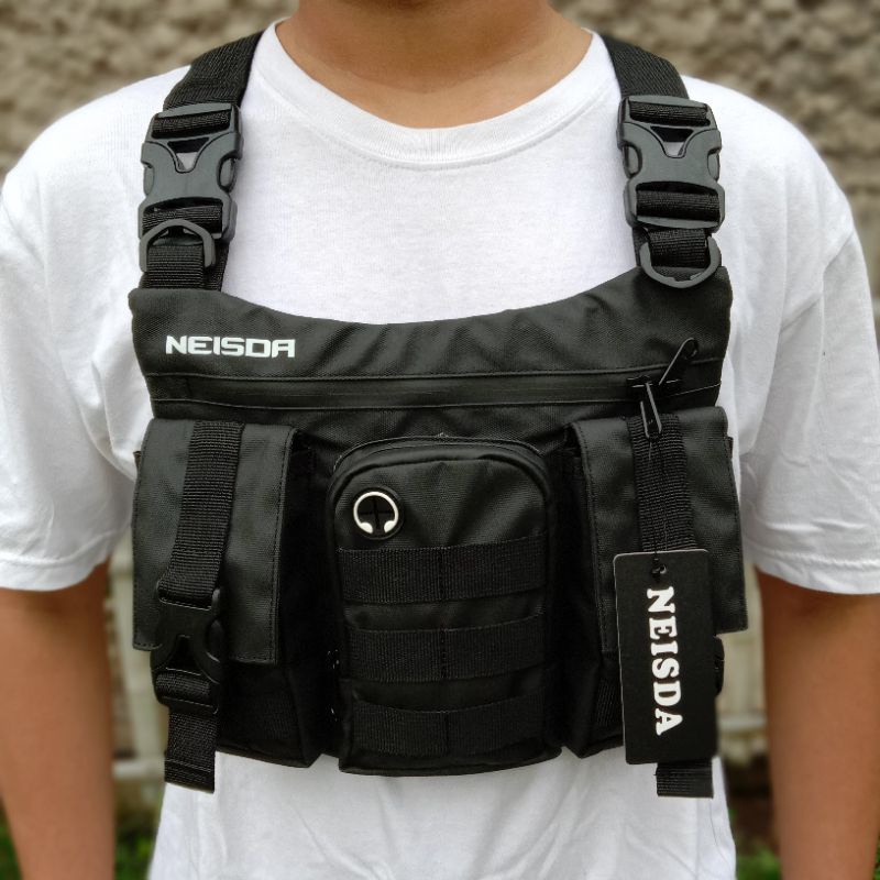 TAS DADA PRIA WATERPROOF TAS DADA PRIA PREMIUM TAS DADA ANTI AIR CHESTBAG ORIGINAL