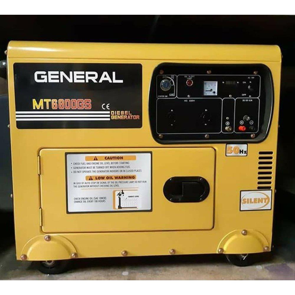 Genset Solar GENERAL MT6800GS Generator Listrik 5000 Watt MT 6800 GS
