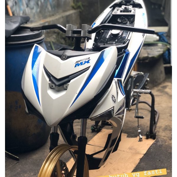paket dudukan stang rzr honda dan yamaha jupiter z mxking satria blade roadrace dll Berkualitas