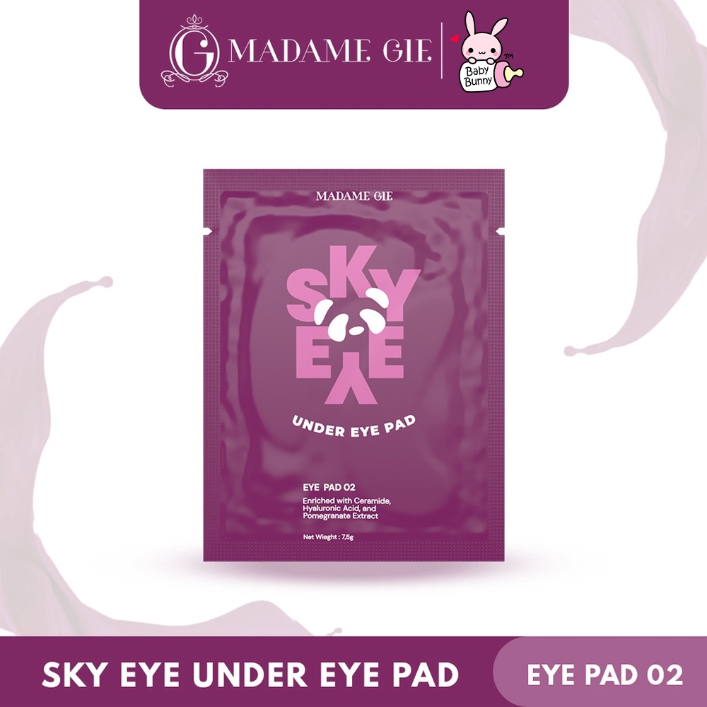 ❤ BELIA ❤ MADAME GIE Sky Eye Under Eye Pad | Eye Mask | Masker Mata