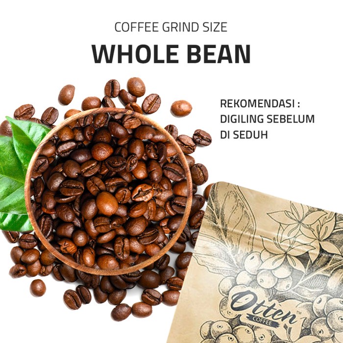 

DISKON - (BISA COD) Aceh Gayo Atu Lintang 200g Kopi Arabica - Wholebean