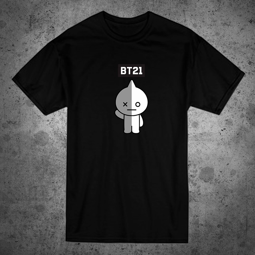 KAOS DISTRO pria terbaru &quot;BT21 BONEKA&quot;