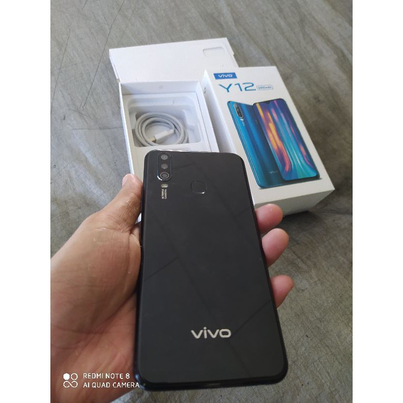 VIVO Y12 3/32 FULLSET MULUS SECOND LIKE NEW