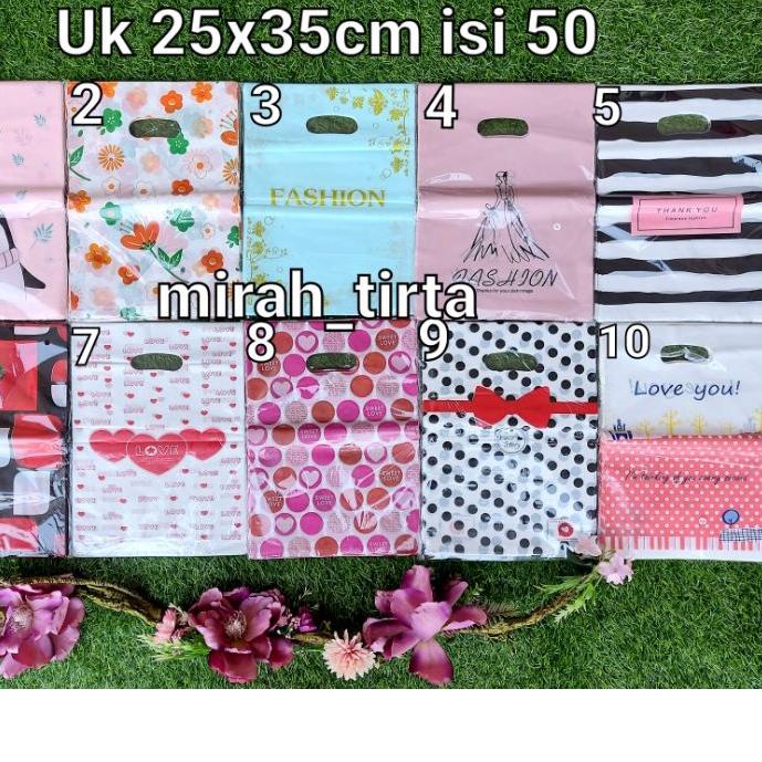 

➢ ❤❤ Kantong kresek plong motif 25x35. Kresek olshop motif .kantong pond olshop online shop plong motif. ○