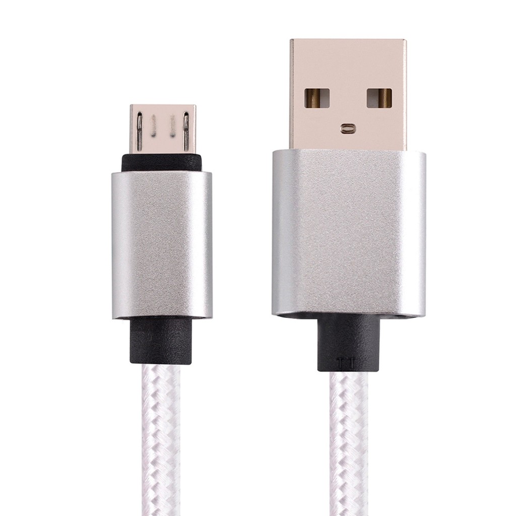 [HOT DEALS] Premium Kabel Data / Charger Micro USB Fast Charging Model Kepang Nilon untuk Android